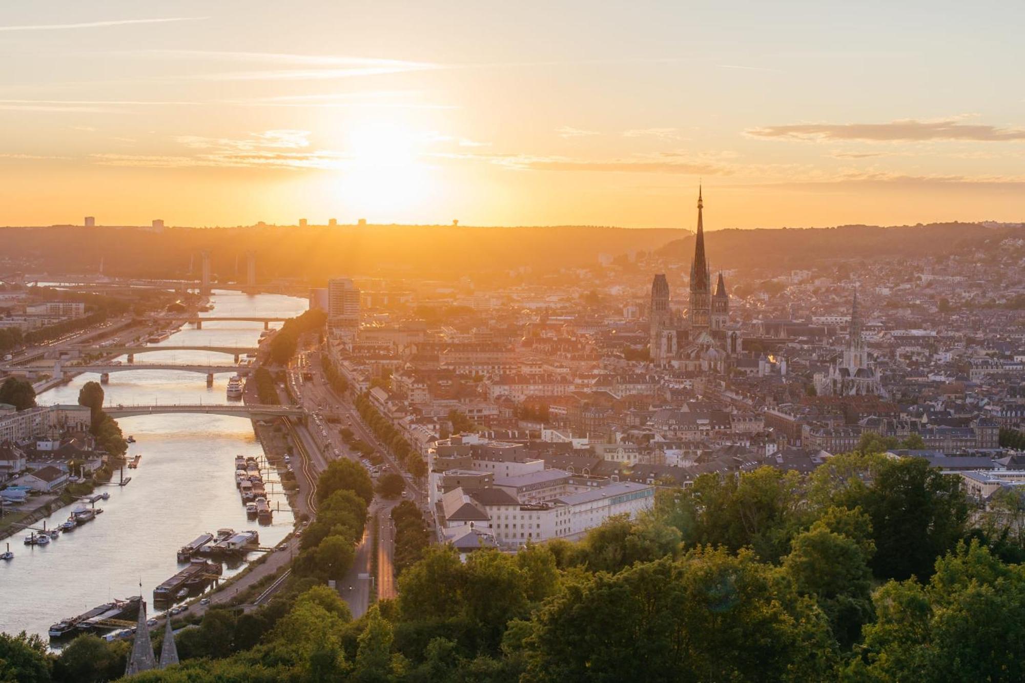 Le Thibaut Studio Renove Au Coeur De Rouen Exteriör bild